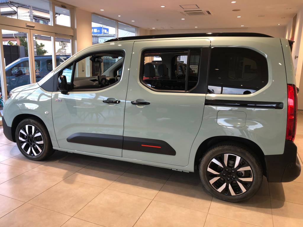 【今がラストチャンス】ベルランゴ アクアグリーン特別仕様車 新潟向けに確保しました。