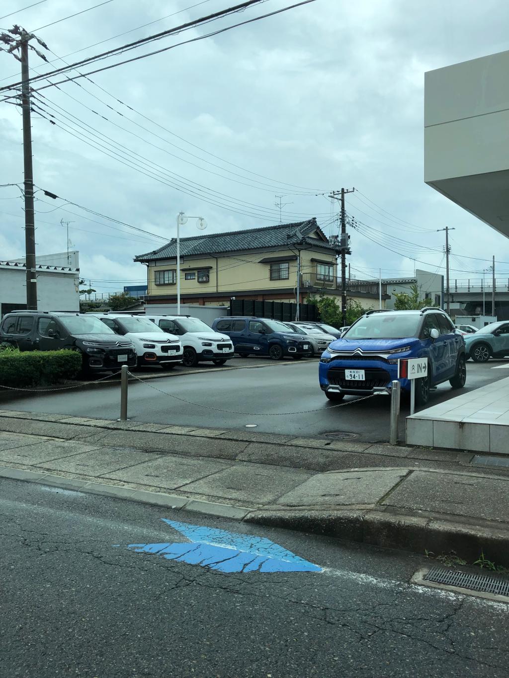 雨の日のドライブ