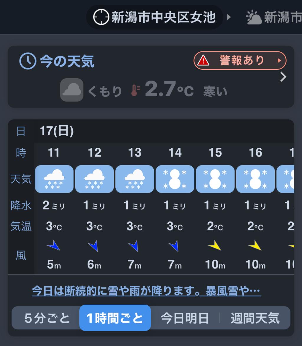 寒波🥶